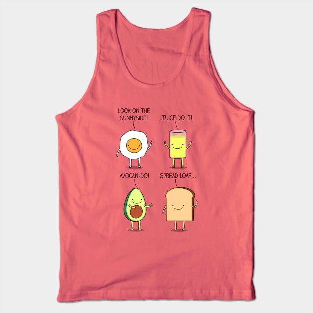 Wholesome breakfast Tank Top by milkyprint